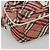 Borsa a spalla Burberry Nova Check Blue Label in tela rossa Auth ti2797 Rosso - vista 11