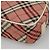 Borsa a spalla Burberry Nova Check Blue Label in tela rossa Auth ti2797 Rosso - vista 12