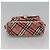 Borsa a spalla Burberry Nova Check Blue Label in tela rossa Auth ti2797 Rosso - vista 9