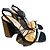 Sandali con tacco Miu Miu in satin nero con laccio alla caviglia