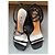 Sandali con tacco Miu Miu in satin nero con laccio alla caviglia - vista 4