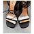 Sandali con tacco Miu Miu in satin nero con laccio alla caviglia - vista 5