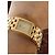 Autre Marque Citizen Eco-Drive Uhr aus goldfarbenem Edelstahl Gold hardware - Ansicht 4