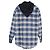 Off White Off-White Flanelljacke aus blauer Baumwolle - Ansicht 3