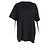 Camiseta con logo impreso Sinners Balenciaga en algodón negro - vista 6