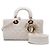 Dior Weiß Mittel Technischer Stoff Macrocannage Lady D Joy - Ansicht 11