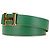 Cinturón reversible Constance H en Courchevel verde de Hermès - vista 2
