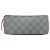 Cartera Larga Louis Vuitton Clemence Castaño Fucsia - vista 2