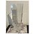 Vase Lalique en cristal blanc avec décoration ruban - vue 2