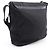 Borsa a spalla in nylon nero Gucci - vista 3