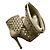 Jimmy Choo Reese Cutout Peeptoe Stiefeletten Grau Wildleder - Ansicht 8