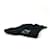 Chanel No5 Kaschmirkurze Handschuhe Schwarz Blau  - Ansicht 6