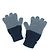 Christian Dior Bicolor CD Logo Gloves Brown Black - view 6