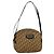 Borsa a spalla in tela Trotter Christian Dior marrone Auth JB006