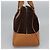 Céline Bolsa de mão em lona Macadam Celine C marrom dourado Auth mr1094 - vista 3
