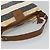 Borsa a spalla Burberry Blue Label in tela blu navy Auth ti2862 - vista 7