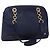 Borsa a Spalla BALLY in Pelle Blu Navy Oro Auth bs23323 D'oro