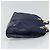 Borsa a Spalla BALLY in Pelle Blu Navy Oro Auth bs23323 D'oro - vista 3