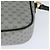 Gucci Borsa a spalla Micro GG Supreme in PVC Navy Gold 001 904 0439 Auth th5693 D'oro Blu navy - vista 13