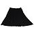 Falda CHANEL de algodón negra CC Auth ac3620 Negro - vista 2