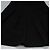 Falda CHANEL de algodón negra CC Auth ac3620 Negro - vista 6