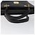 Borsa MCM in pelle nera e oro Auth yk17655 Nero D'oro - vista 7