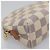LOUIS VUITTON Pochette Cosmetica Damier Azur PM N60024 LV Auth EC298 - vista 7