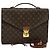 LOUIS VUITTON Monogram Porta Documenti Bandoliera Borsa M53338 Auth ep7782 Monogramma