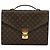 LOUIS VUITTON Monogram Porta Documenti Bandoliera Borsa M53338 Auth ep7782 Monogramma - vista 13