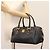 Borsa a mano MCM Vicetos Logogram in PVC 2 vie nera e oro Auth JB035 Nero D'oro - vista 25