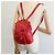 Zaino in pelle Gucci Bamboo Rosso Oro 003 3444 0030 Auth nb203 D'oro - vista 24