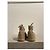 Céline Botines CELINE T.EU 38 Tela Beige - vista 4