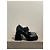 NODALETO Absätze T.EU 37 Leder Schwarz