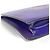 Borsa a spalla in vinile viola Chanel Porpora - vista 6