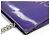 Borsa a spalla in vinile viola Chanel Porpora - vista 9