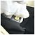 Borsa a catena trapuntata Chanel CC Coco Mark Bianco - vista 12