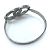 Bracciale charm in strass Chanel Coco Mark CC - vista 6