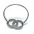 Bracciale charm in strass Chanel Coco Mark CC - vista 8