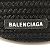 Borsa a spalla in nylon nero e pelle di agnello Balenciaga - vista 17