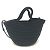 Borsa a spalla in nylon nero e pelle di agnello Balenciaga - vista 2