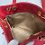 Borsa a catena matelassé Coco Ball Vintage di Chanel Rosso - vista 11