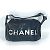 Borsa a spalla logo Sport Chanel Nero Bianco