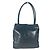 Timeless Chanel Vintage CC Coco Mark Schultertasche Marineblau