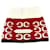 Scaldacollo con logo Gucci Bianco Rosso  - vista 1