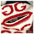 Scaldacollo con logo Gucci Bianco Rosso  - vista 9