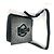 Borsa a spalla in pelle nera e bianca Chanel Nero Bianco - vista 6