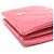 Billetera bi-fold Chanel rosa - vista 6