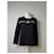 Vintage Courreges Paris Pullover Schwarz 38/M  - Ansicht 14