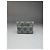 Triomphe Céline Vintage Celine Paris Denim Leather Monogram wallet white blue - view 6