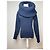 Vintage Balenciaga großer Rollkragenpullover blau Marineblau - Ansicht 13